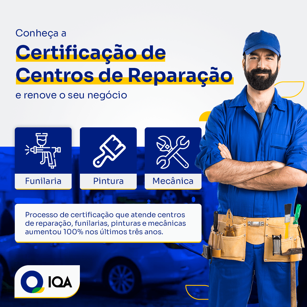 Iqa Operator IQA registra aumento de 100% na certificação de Oficinas - Instituto da ...