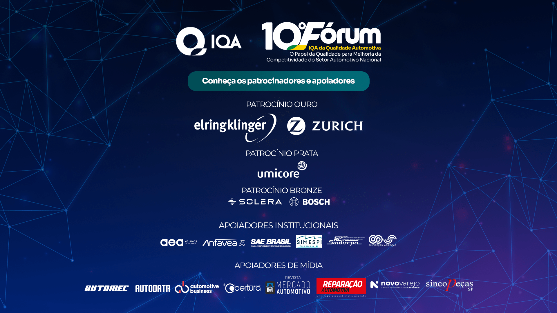 10º Fórum IQA da Qualidade Automotiva
