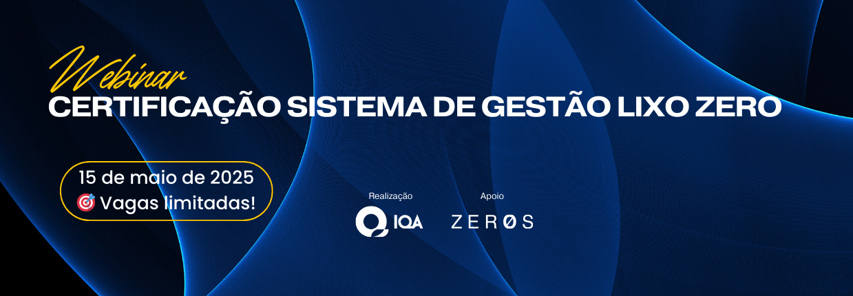 Webinar | Certificação Sistema de Gestão Lixo Zero